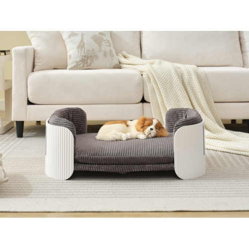 Scandinavian Style Cat Couch Bed, Pet Sofa For Indoor Cats PP Indoor