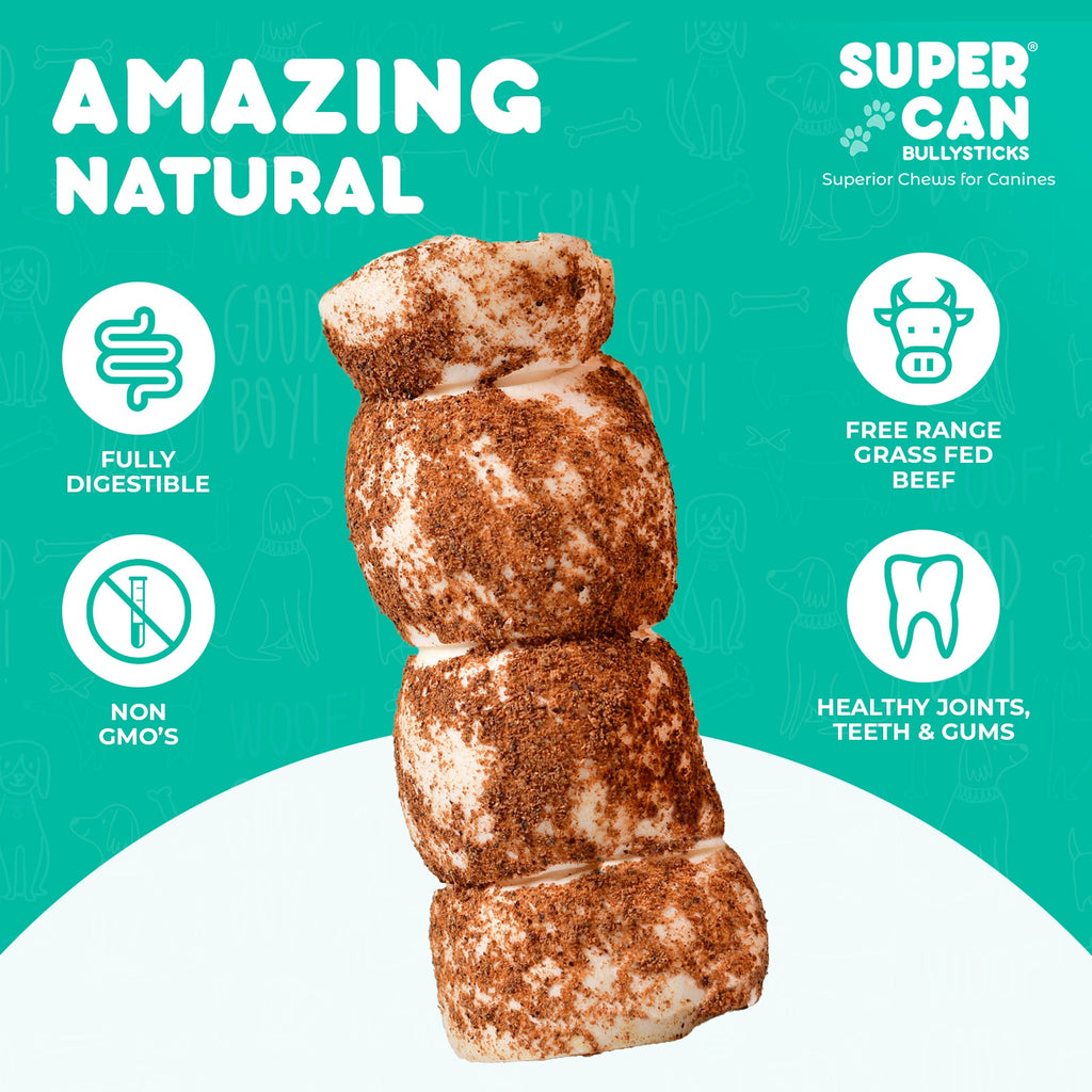 3"- 5" Liver Dusted Cheek Rolls 10 pcs bag